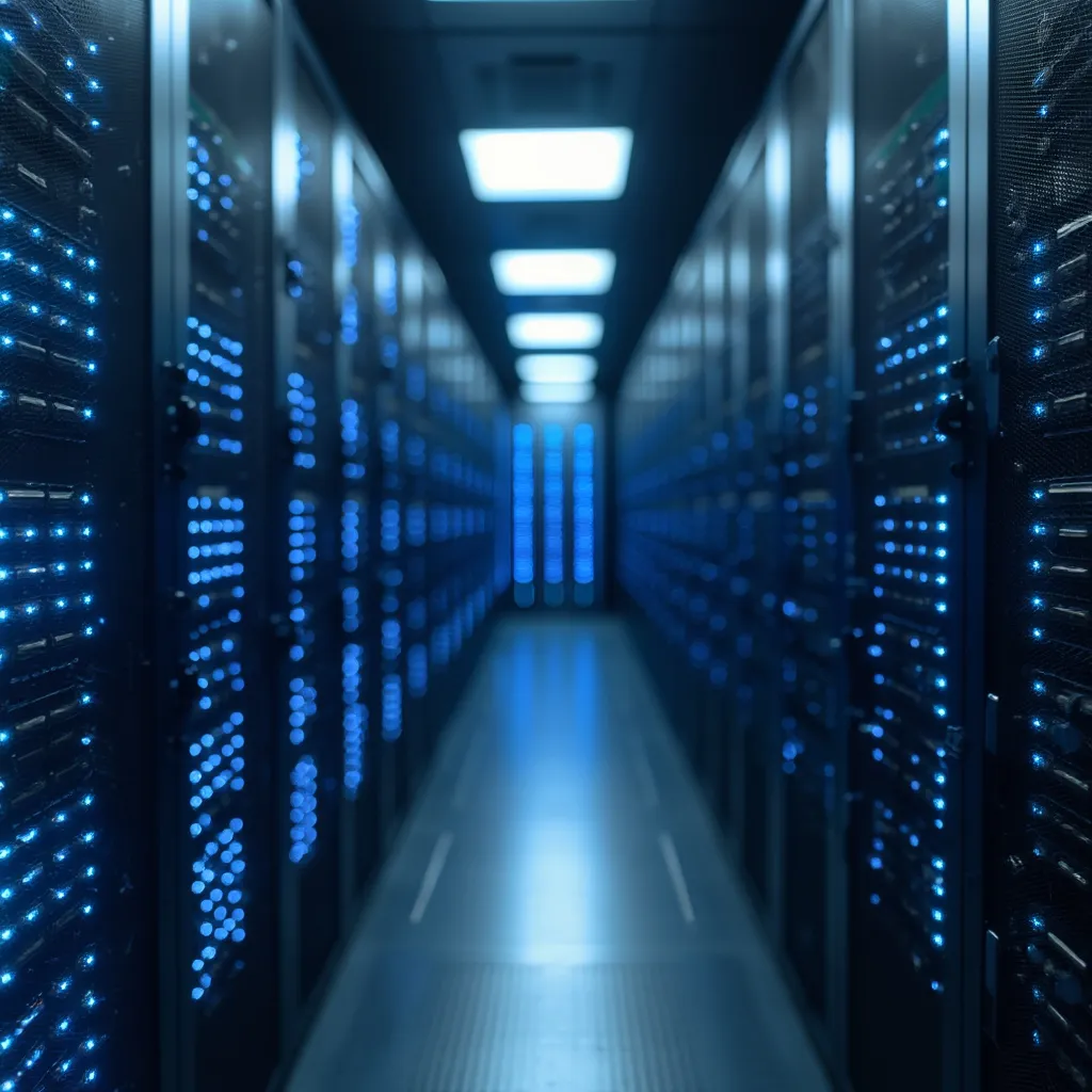 Détail d'un serveur informatique