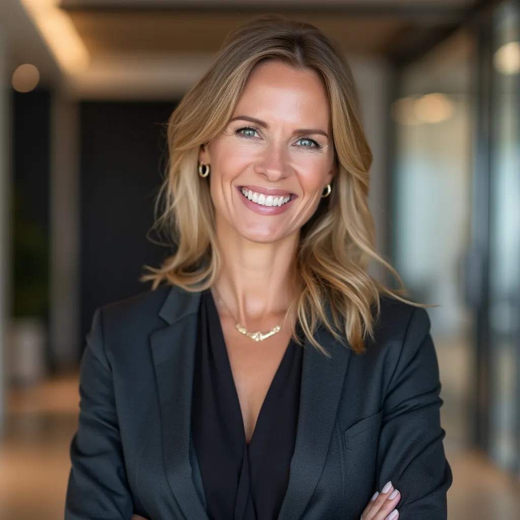 Portrait de Chloé Dubois, PDG